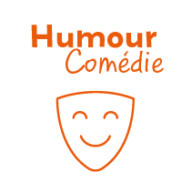 logo couleurs humour comédie